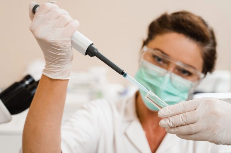 Expert technician conducting cheap STD testing Houston residents rely on for fast and accurate medical results.